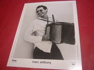 【稀少】公式プロモフォト 大判写真 マーク・アンソニー MARC ANTHONY SONY RECORDS OFFICIAL PROMO PHOTO