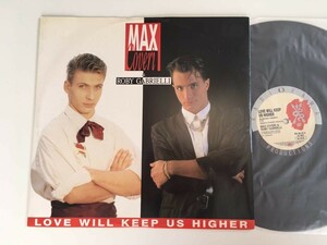 【89年イタリアEURO】Max Coveri & Roby Gabrielli / Love Will Keep Us Higher 2トラック12inch RADIORAMA RECORDS RA89.16