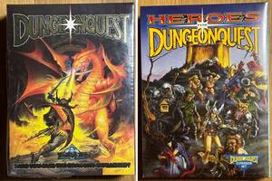 【未開封・輸入版】「ダンジョンクエスト」+拡張版「ヒーローズ」セット GAMES WORKSHOP 『DUNGEON QOUEST』『HEROES FOR DUNGEON QOUEST』