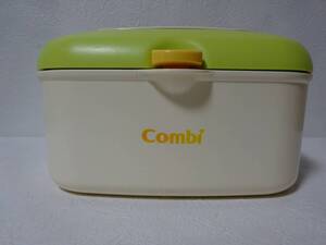 動作確認済み 中古品 Combi/コンビ/おしり拭きあたため器/クイックウォーマーHU C-6090201 グリーン