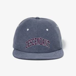 希少★新品本物【紺】★TEAM 6PANEL CAP チーム シックスパネル アーチロゴ 正規店購入 ディセンダント 限定品 入手困難 DESCENDANT 21S/S