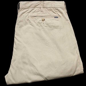 ★ポロ ラルフローレン CLASSIC FIT ピマ コットンパンツ カーキ 36T-36★SCP21 オールド トラウザーズ チノパン ポプリン