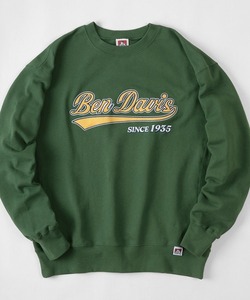 「BEN DAVIS」 スウェットカットソー X-LARGE グリーン レディース