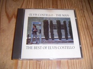 ●即決！CD：ELVIS COSTELLO THE MAN THE BEST OF ELVIS COSTELLO エルヴィス・コステロ：18曲ベスト