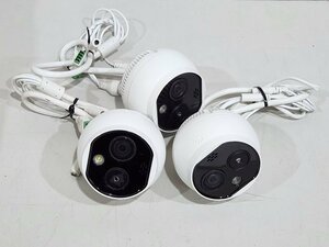 [現状品] HIKVision AI顔認識ドームカメラ 体表温度測定 DS-2TD1217B-6/PA PoE対応 FWアップデート/初期化済 ブラケット欠品 3台セット