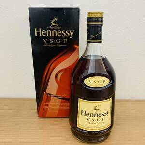 【H11770EM】1円～ 未開栓 Hennessy ヘネシー VSOP 40% 1000ml 1L COGNAC コニャック ブランデー 古酒 ボトルべた付き有 