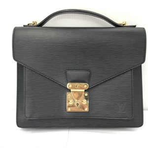 【中古】Louis vuitton モンソー　セカンドバッグ　SR0064　ルイヴィトン[240091334336]