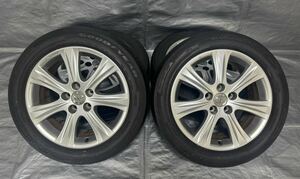 クラウン マジェスタ URS206 UZS207 純正 (4本:235/50R17 17×7 1/2J +39)(4本:2021年製)(4本:GOOD YEAR) PCD 114.3