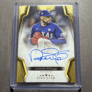 Nathan Eovaldi Auto 2024 Topps Five Star Baseball MLB Autograph 直筆サイン