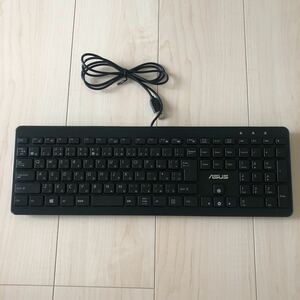 ★【ASUS】 純正 USBキーボード・ AK1D / 黒 ★ 中古