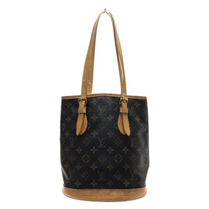 □□ LOUIS VUITTON ルイヴィトン モノグラム プチ・バケット トートバッグ 本体のみ M42238 モノグラム 傷や汚れあり