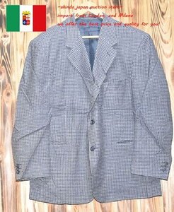 ★イタリア直輸入★良質 ウールジャケット XXXXL（B-826)　メンズ　ブレザー おすすめ