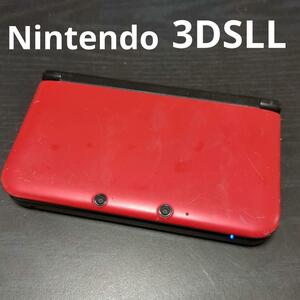 ニンテンドー3DSLL レッド×ブラック 本体のみ 訳アリ NITENDO ETC0304