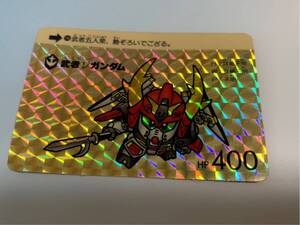 カードダス スーパーディフォルメ ガンダムワールド 1988-1992 バンダイ 連邦軍 ジオン軍 当時物 武者ニューガンダム キラ キラ