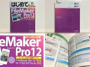★はじめてのFileMakerPro12 Studioノマド/ファイルメーカー12 /データベースの基本と運用をかんたん図解 /送料安/領収書可