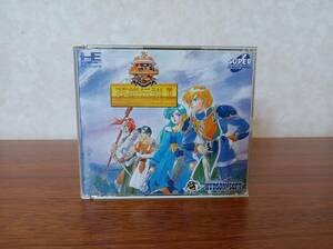 PCエンジン　CD-ROM2　ドラゴンスレイヤー英雄伝説２　帯・ハガキ付き　美品　動作確認済み