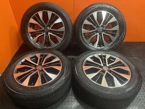 走行短め【YOKOHAMA G058 225/60R18】夏タイヤ【日産 AUTECH T32エクストレイル 純正ホイール 18インチ 7J5HPCD114.3+45】22年製　(VTP082)