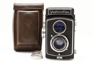 [良品]ヤシカ YASHICA ヤシカ Yashicaflex A 二眼レフ 6x6 フィルムカメラ withYashikor 80mm f/3.5 2347060