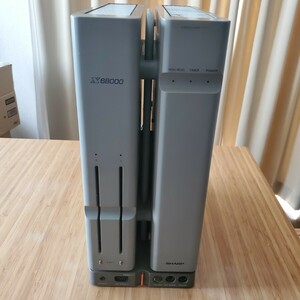 SHARP X68000 本体のみ 電源のみ動作確認済 ジャンク 珍品