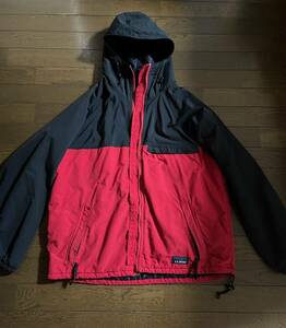 ★USA製 80s L.L. Bean Thinsulate シンサレートナイロンパーカーサイズM★倹/ ヴィンテージ /アウトドア/オールド/アノラックパーカー