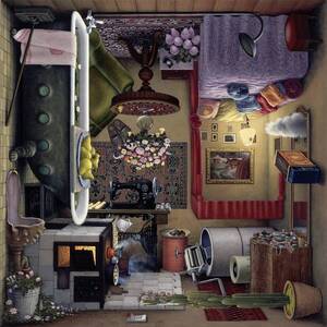 (59292)1000ピース ジグソーパズル ドイツ発売●SD● Jacek Yerka - Boudoir お部屋 