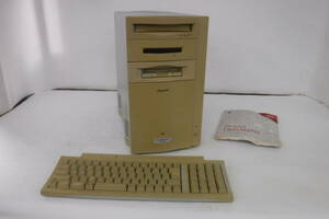 ジャンク　apple アップル　power Macintosh マッキントッシュ 8500/132　古いPC　パソコン　箱付き