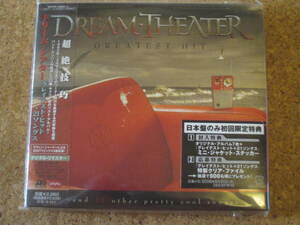 ■CD ドリームシアター『グレイテストヒット』2008年 紙ジャケ 未開封 ワーナー 廃盤　2枚組