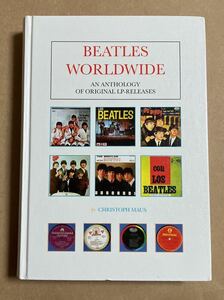 洋書 CHRISTOPH MAUS / BEATLES WORLDWIDE AN ANTHOLOGY OF ORIGINAL LP-RELEASE 小口に汚れ 角傷みあり