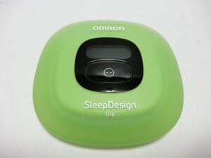 オムロン SleepDesignlite Android&iPhone ねむり時間計 グラスグリーン HSL-002C-G／YJ221010001