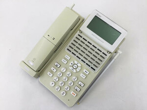 NTT αA1 24ボタンIPカールコードレス電話機(白) A1-(24)CCLIPTEL-(1)(W) 中古ビジネスフォン(B03321)★保証付き・本州送料無料★