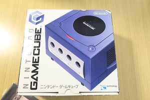 希少★ニンテンドー ゲームキューブ★NINTENDO GAME CUBE【バイオレット】新品・箱傷みあり