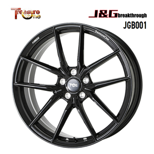 送料無料 トレジャーワン J&G breakthrough JGB001 9J-21 +25 5H-120 (21インチ) 5H120 9J+25【1本単品 新品】