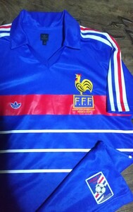 [値下げ交渉] フランス代表 EUROPEAN CHAMPIONS FRANCE 1984 ユニフォーム adidas originals 検/ EURO 84 PLATINI ユーロ プラティニ Y2K