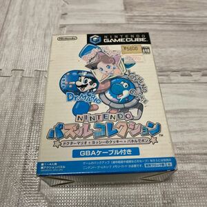 5000スタ　激レア　★未開封、未使用★ パズルコレクション ドクターマリオ+ヨッシーのクッキー+パネルでポン　ゲームキューブソフト　GC