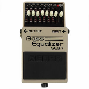 【中古】イコライザー エフェクター BOSS GEB-7 Bass Equalizer ベースエフェクター