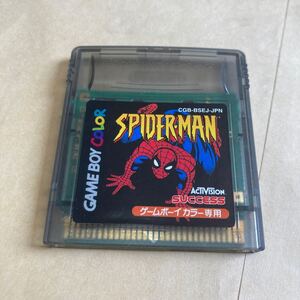 送料無料 GBC ゲームボーイカラー スパイダーマン SPIDER MAN GB GAMEBOY COLOR NINTENDO ニンテンドー GB ゲームボーイ GBソフト GAME BOY