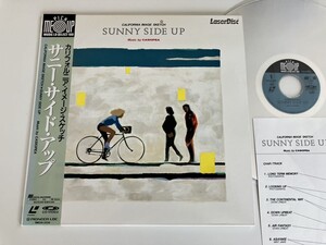 【LD/CASIOPEA音楽】SUNNY SIDE UP CALIFORNIA IMAGE SKETCH 帯付LD SM035-3339 85年版カシオペアMint JamsDown UpbeatPhotographs