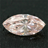 ファンシーオレンジピンクダイヤモンド 宝石 ルース ０．１９７ＣＴ