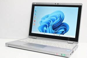 1円スタート ノートパソコン 2inqPC Windows11 WPS office搭載 Panasonic レッツノート CF-RZ6 第7世代 Core i5 SSD256GB メモリ8GB