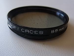 送料120円～　Kenko　ケンコー　SOFT　CROSS　55mm　管理no.1