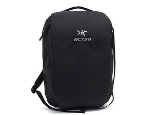 1円 ■美品■ ARC’TERYX アークテリクス ナイロン リュックサック バックパック デイパック レディース メンズ ブラック系 FJ3095