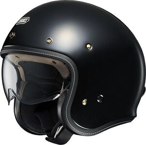 SHOEI　ジェットタイプヘルメット　J・O+　ジェイオー・プラス　パールブラック　L　59ｃｍ