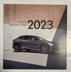 USA仕様LEXUS MODEL LINE2023・カタログ