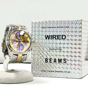 SEIKO セイコー WIRED ワイアード BEAMSコラボ 30周年記念モデル 300本限定 クォーツ 60面カット 7T92-0HC0／6N0042