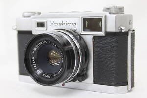 【返品保証】 ヤシカ Yashica 35-F YASHINON 4.5cm F2.8 レンジファインダー カメラ M807