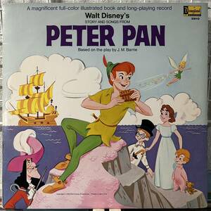 OST / PETER PAN [LP] ディズニー US盤 1969年 MONO 3910