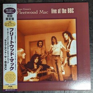 激レア2LPレコード ピーター・グリーンズ・フリートウッド・マック ライヴ・アット・ザ・BBC Peter Green