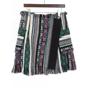 sacai サカイ 22SS Rug Jacquard Knit Skirt ラグジャガードニットスカート 22-05994 ミックスカラー 3 ITORBE7HPZZU