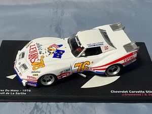 イクソ　　シボレー　コルベット　スティングレー　1976年 ルマン　24hレース 1/43