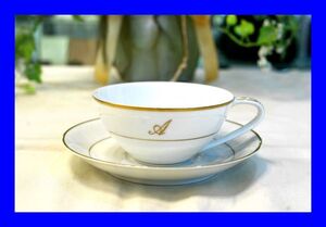 ○美品 ノリタケ Noritake 金彩 ティーカップ&ソーサー D1891